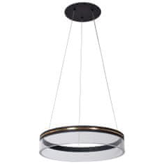 Toolight Lampa Wisząca APP1191-CP 40cm Black