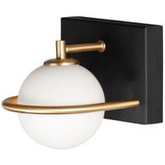 Toolight LAMPA ŚCIENNA KINKIET APP1220-1W Black Gold