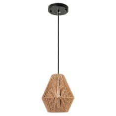 Toolight Lampa Wisząca Boho APP1150-1W WOOD