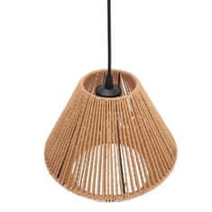 Toolight Lampa Wisząca Boho APP1150-1W WOOD