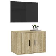 Vidaxl Stenska TV omarica sonoma hrast 57x34,5x40 cm