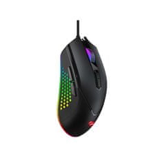 Havit GAMENOTE MS814 RGB gaming miška 1000-7000 DPI PWM3335