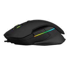 Delux Brezžična igralna miška M627 2.4G RGB 16000DPI