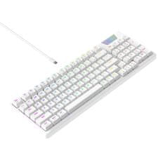 Havit Gaming tipkovnica Havit KB885L RGB (bela)