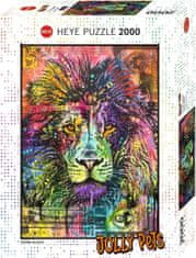 Heye Puzzle Jolly Pets: Levje srce 2000 kosov