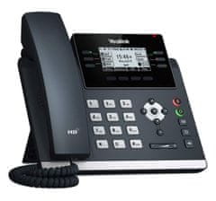 YEALINK SIP-T42U Telefon SIP, PoE, 2,7" 192x64 LCD, 15 linij, 2xUSB, GigE