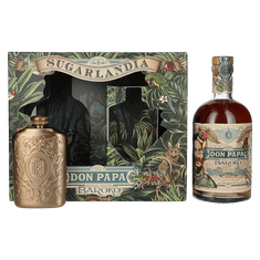 Don Papa Rum Don Papa Baroko + flask + GB 0,7 l