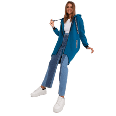 RELEVANCE Ženski pulover z rebrastim robom SAMMIE svetlo bež RV-BL-6832-2.00P_401552 S-M