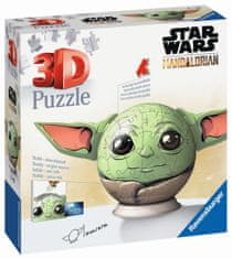 Ravensburger Puzzle-Ball Vojna zvezd: Baby Yoda z ušesi 72 kosov