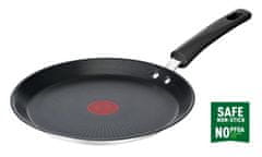 Tefal Pekač za palačinke Tefal Duetto+ 25 cm z natančnim indikatorjem toplote in kakovostno nelipno prevleko