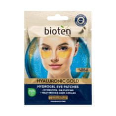 Bioten Hyaluronic Gold Hydrogel Eye Patches hidrogelne blazinice s hialuronsko kislino in zlatimi proteini 5.5 g