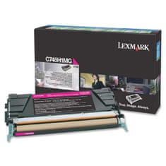 Lexmark C748H1MG HC škrlaten, originalen toner