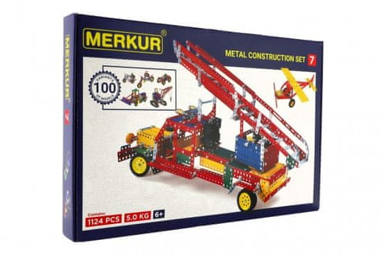 Merkur 7 kit 1124 delov / 100 modelov