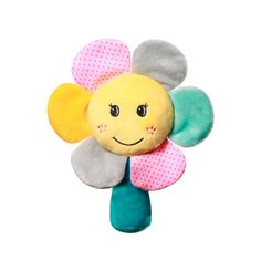 BabyOno Toy Rattle Rainbow Flower