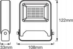 LEDVANCE Reflektor LED svetilka 10W 800lm 3000K Topla bela IP65 Endura