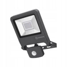 LEDVANCE Reflektor LED svetilka 30W 2700lm 3000K Topla bela IP44 siva s senzorjem gibanja Floodlight Endura