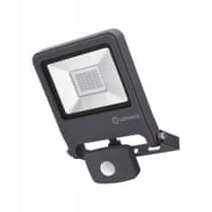 LEDVANCE Reflektor LED svetilka 30W 2700lm 4000K Nevtralno bela IP44 siva s senzorjem gibanja Floodlight Endura