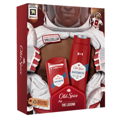 Old Spice Astronaut Whitewater dišava za moške, darilni komplet s trdnim dezodorantom in gelom za prhanje