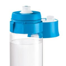 Brita Brezplačna steklenica za filtracijo vode Brita Fill&Go + 4 filtrirne kartuše (0,6l; modra)