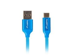 Lanberg lanberg ca-usbo-21cu-0005-bl kabel usb 0,5 m usb 2.0 usb a usb c modri