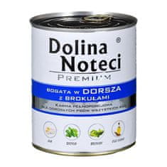 DOLINA NOTECI DOLINA NOTECI Premium mokra hrana za pse z ribami in brokolijem, 800 g - brez glutena in umetnih dodatkov