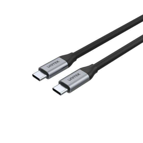 Unitek unitek c14082abk usb kabel 1 m usb 3.2 gen 2 (3.1 gen 2) usb c črn