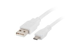 Lanberg lanberg ca-usbm-10cc-0018-w kabel usb 1,8 m usb 2.0 micro-usb b usb a bela