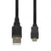 ibox iku2m18 usb kabel 1,8 m usb 2.0 usb a micro-usb b črn