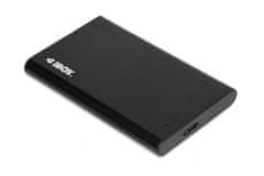 iBOX iBox HD-05 2.5" Črna HHD/SSD ohišje s hitrostjo prenosa podatkov do 5 Gbit/s, podpora za USB 3.2 Gen 1