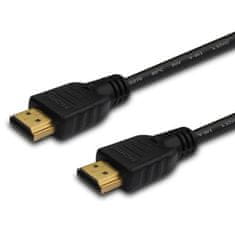 SAVIO savio hdmi (m) kabel, 20 m, črn, zlate konice, v1.4 visoka hitrost, ethernet/3d cl-75