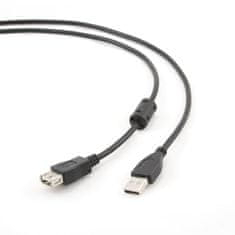 Gembird gembird 1,8 m usb 2.0 a m/fm usb kabel usb a črn