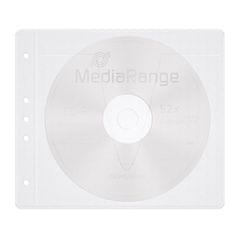 MediaRange Etui za cd enojni perforacija 1/50