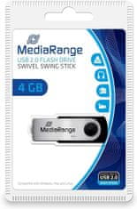 MediaRange Usb ključ 4gb mediarange