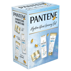 Pantene Hydra Box darilni set šampon 300 mL, globinski balzam 200 mL in maska ​​160 mL