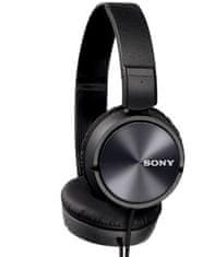 Sony MDR-ZX310 - slušalke z naglavnim trakom, 30 mm zvočniki z občutljivostjo 98 dB/mW - ČARNE