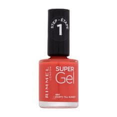 Rimmel Super Gel STEP1 gel lak za nohte 12 ml Odtenek 097 party till sunset