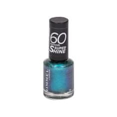 Rimmel 60 Seconds Super Shine hitro sušeči lak za nohte 8 ml Odtenek 721 siren