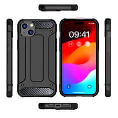 MG Hybrid Armor ovitek za iPhone 15, črna