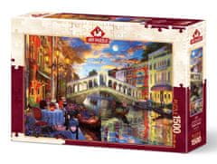 Art puzzle Sestavljanka Most Rialto, Benetke 1500 kosov