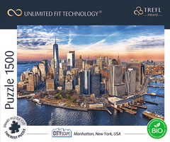 Trefl Puzzle UFT Cityscape: Manhattan, New York, ZDA 1500 kosov