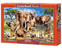 Castorland Puzzle Živali Savane 1500 kosov