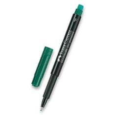 Faber-Castell Permanentni marker 1513 F zelen