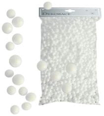 Polistirenske kroglice 15g - bele 4-5 mm