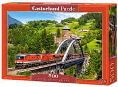 Castorland Puzzle Vlak na mostu 500 kosov