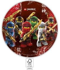 Procos Papirnati krožnik za zabavo 23cm Lego Ninjago -