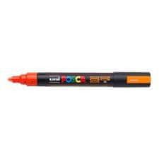 Uni-ball POSCA akrilni marker fluo oranžne barve 2,5 mm