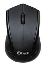 C-Tech WLM-07/Office/Optical/Wireless USB/Black