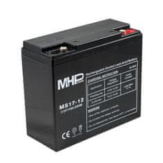 MHpower Pb baterija VRLA AGM 12V/17Ah (MS17-12)