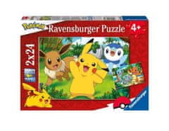 Ravensburger Pokémon Puzzle 2x24 kosov