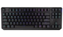 Endorfy gaming tipkovnica Thock TKL Wireless Black / RGB / black sw. / brezžična / mehanska / ameriška postavitev / črna